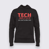 Tech Mode T-Shirt For Women – All Day, Every Day Hustle Wear