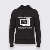 Master of Purrgramming T-Shirt For Women - For Cat-Loving Coders