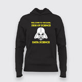 Dark Side of Science T-Shirt For Women | Funny Data Science