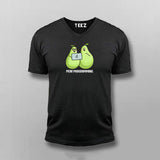 Pear Programming T-Shirt for Men | Funny Coding Tee