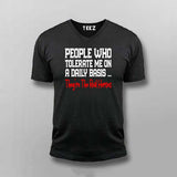 Real Heroes Funny T-Shirt For Men – "Tolerance at Its Best"