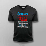 Science Lab T-Shirt For Men - Fun Chemistry & Experiment