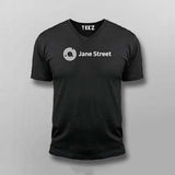 Jane Street Logo T-Shirt For Men – Minimalist Design