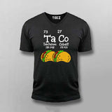 Ta Co Chemistry Pun T-Shirt For Men - Funny Science & Food