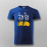 Ta Co Chemistry Pun T-Shirt For Men - Funny Science & Food