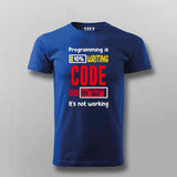 10% Code, 90% Debugging T-Shirt For Men – Funny Programmer