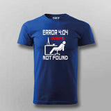 Sleep Not Found T-Shirt For Men – Perfect for Coders