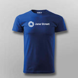 Jane Street Logo T-Shirt For Men – Minimalist Design