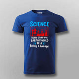 Science Lab T-Shirt For Men - Fun Chemistry & Experiment