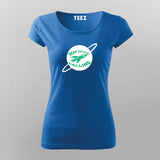 Deep Space Calling T-Shirt for Women- Cosmic Style and Comfort