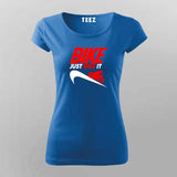 Bike Ride T-Shirt For Women - Speed & Adventure for Riders