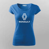 Renault Logo T-Shirt For Women – Iconic French Automotive Style