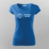 VNIT Logo ESTD T-Shirt For Women - Show Your Pride