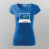 Keep Pushing T-Shirt For Women | Motivational Coding & Developer Tee