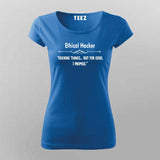 Ethical Hacker T-Shirt For Women – Cybersecurity & Tech Enthusiast Tee