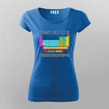 I Wear This Shirt Periodically T-Shirt For Women - Funny Science Tee