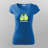 Pear Programming T-Shirt for Women | Funny Coding Tee