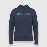 BNP Paribas Women's Hoodie - Financial Excellence Wear by Teez