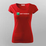 BNP Paribas Women's Tee - Financial Excellence Wear by Teez