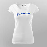 Boeing: Reach New Heights - Women's Cotton T-Shirt