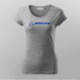 Boeing: Reach New Heights - Women's Cotton T-Shirt