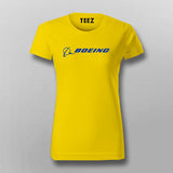 Boeing: Reach New Heights - Women's Cotton T-Shirt