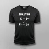 C Evolution Men's Tee - Stylish Programmer Wear by Teez