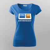 Ctrl + Z Enthusiast - Women's Undo Command Developer Tee