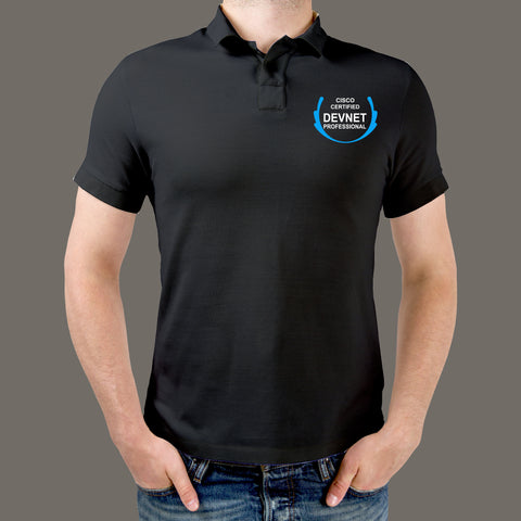 Cisco Certified Devnet Professional Polo T-Shirt For Men