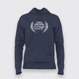 Cisco Certified CCNP Women Hoodie - Network Pro Wear by Teez