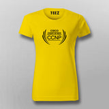 Cisco Certified CCNP Women's Tee - Network Pro Wear by Teez