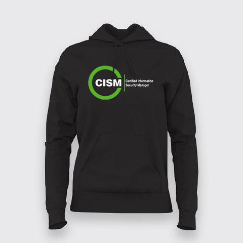 CISM Certified Information Security Manager Women's Hoodie - Cybersecurity Pro by Teez