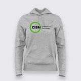 CISM Certified Information Security Manager Women's Hoodie - Cybersecurity Pro by Teez