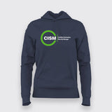 CISM Certified Information Security Manager Women's Hoodie - Cybersecurity Pro by Teez