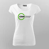 CISM Certified Information Security Manager Women's Tee - Cybersecurity Pro by Teez