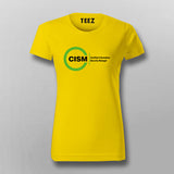 CISM Certified Information Security Manager Women's Tee - Cybersecurity Pro by Teez