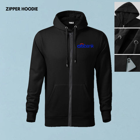 Citi-Bank-black-zipper-hoodie