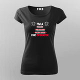 CNC OPERATOR, Not a  Mechanik funny Automobile Mechanic T-shirt Online India.