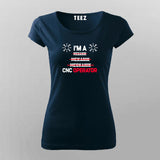 CNC OPERATOR, Not a  Mechanik funny Automobile Mechanic T-shirt Online India.