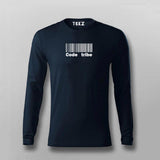 Code Tribe Men's Round Neck Tee - Stylish Developer Wear by Teez