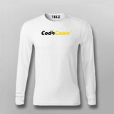 Codein Game Men's Tee - Perfect for Gamers and Coders by Teez