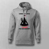 Connect to Shiva: Har Har Mahadev Hindu Hoodie