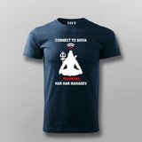 Connect to Shiva: Har Har Mahadev Hindu Tee