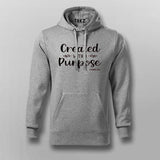 Created With A Purpose Exodus 9:16 Hoodie - Faithful Wear by Teez