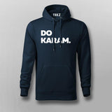 Do Karam Hoodie - Bold Hindi Slogan Wear by Teez