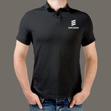 Ericsson Logo Polo Shirt - Premium Cotton Blend For Men