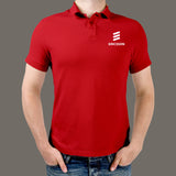 Ericsson Logo Polo Shirt - Premium Cotton Blend For Men