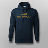 Etihad-Airways-Logo Hoodies For Men