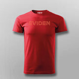 Eviden Men's Round Neck T-Shirt - Stylish and Comfortable Tee