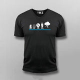 Data Storage Evolution Men's Tee - Stylish Tech Wear by Teez